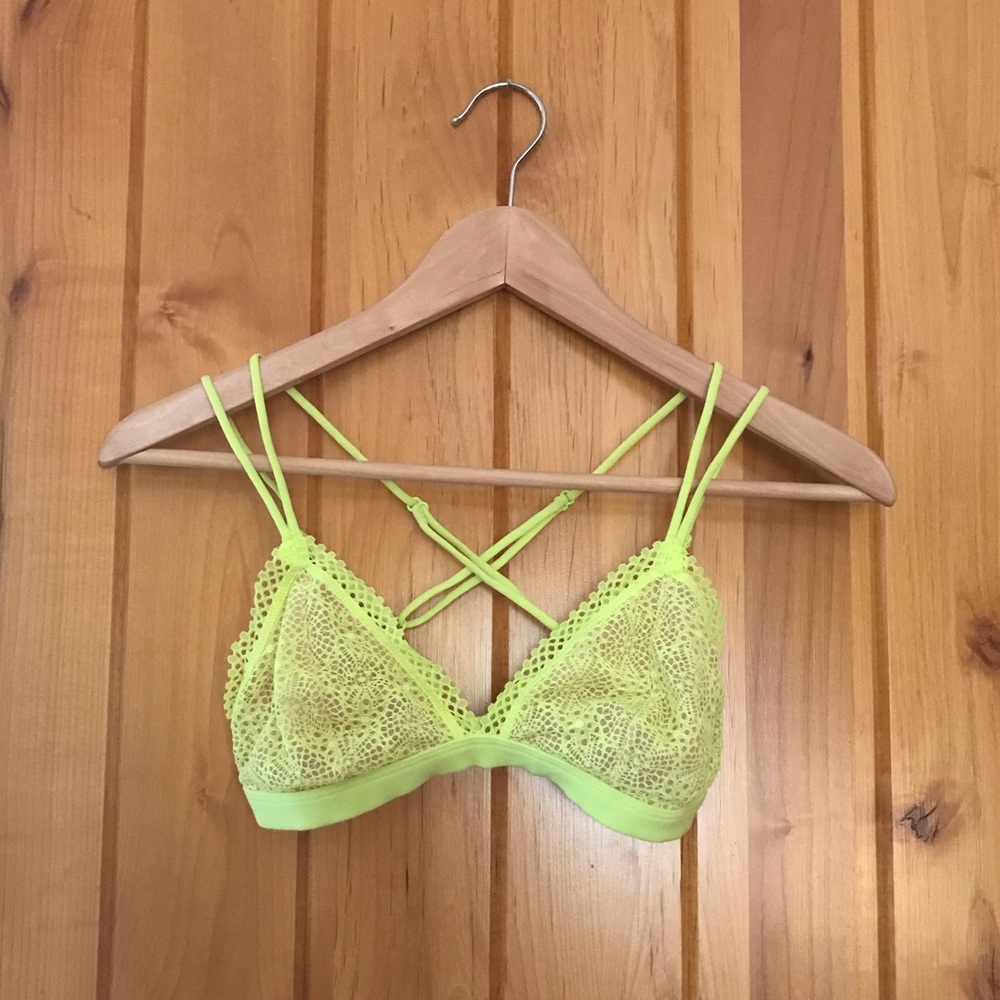 Victoria’s Secret yellow bralette